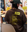 Burger Factory×FREAK'S STORE バーガーファクトリー 別注 ビッグシルエット バックプリント クルーネックTシャツ 【限定展開】