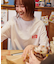 Burger Factory×FREAK'S STORE バーガーファクトリー 別注 ビッグシルエット バックプリント クルーネックTシャツ 【限定展開】