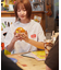 Burger Factory×FREAK'S STORE バーガーファクトリー 別注 ビッグシルエット バックプリント クルーネックTシャツ 【限定展開】