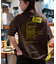 Burger Factory×FREAK'S STORE バーガーファクトリー 別注 ビッグシルエット バックプリント クルーネックTシャツ 【限定展開】