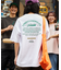 LANDER SANDWICHES×FREAK'S STORE ランダー 別注 ビッグシルエット バックプリント クルーネックTシャツ 【限定展開】