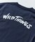 WILD THINGS×FREAK'S STORE/ワイルドシングス 別注 バックプリント クルーネック ポケットTシャツ 【限定展開】