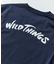 WILD THINGS×FREAK'S STORE/ワイルドシングス 別注 バックプリント クルーネック ポケットTシャツ 【限定展開】