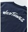 WILD THINGS×FREAK'S STORE/ワイルドシングス 別注 バックプリント クルーネック ポケットTシャツ 【限定展開】