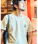 CHUMS×FREAK'S STORE チャムス 別注 ロゴ バックプリント クルーネック Tシャツ 【限定展開】