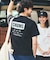 CHUMS×FREAK'S STORE チャムス 別注 ロゴ バックプリント クルーネック Tシャツ 【限定展開】