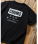 CHUMS×FREAK'S STORE チャムス 別注 ロゴ バックプリント クルーネック Tシャツ 【限定展開】