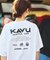 KAVU×FREAK'S STORE/カブ― 別注 ビッグシルエット バックプリントTシャツ/ICON 【限定展開】