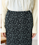 花柄 ストレッチスカート
