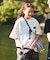 別注 ECO HYBRID LOGO TEE エコハイブリッド ルーズフィット ロゴ Tシャツ