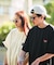 別注 ECO HYBRID LOGO TEE エコハイブリッド ルーズフィット ロゴ Tシャツ