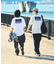 Columbia×FREAK'S STORE / コロンビア 別注 インペリアルパーク バックプリント クルーネックTシャツ 【限定展開】