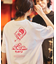 KAVU×FREAK'S STORE 別注/カブ― ビッグシルエット バックプリントTシャツ Chips 【限定展開】