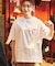 KAVU×FREAK'S STORE 別注/カブ― ビッグシルエット バックプリントTシャツ Chips 【限定展開】