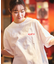KAVU×FREAK'S STORE 別注/カブ― ビッグシルエット バックプリントTシャツ Chips 【限定展開】