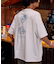 KAVU×FREAK'S STORE 別注/カブ― ビッグシルエット バックプリントTシャツ Chips 【限定展開】