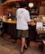 KAVU×FREAK'S STORE 別注/カブ― ビッグシルエット バックプリントTシャツ Chips 【限定展開】