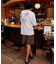 KAVU×FREAK'S STORE 別注/カブ― ビッグシルエット バックプリントTシャツ Chips 【限定展開】