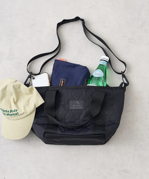 美品 GREGORY×FREAK’S STORE 別注 ボートトートS ブラック 別注 BOAT TOTE S QUILT｜フリークスストアの通販｜&mall