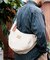 別注 LAUGHING SHOULDER BAG L  LEATHER PATCH