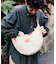 別注 LAUGHING SHOULDER BAG L  LEATHER PATCH