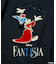 DISNEY/ディズニー/『ファンタジア』/魔法/ミッキーマウス/フロッキープリント クルーネックTシャツ