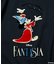 DISNEY/ディズニー/『ファンタジア』/魔法/ミッキーマウス/フロッキープリント クルーネックTシャツ