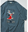 DISNEY/ディズニー/『ファンタジア』/魔法/ミッキーマウス/フロッキープリント クルーネックTシャツ