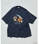 DISNEY/ディズニー/『ファンタジア』/ブルーム/ミッキーマウス/フロッキープリント クルーネックTシャツ
