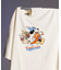 DISNEY/ディズニー/『ファンタジア』/ブルーム/ミッキーマウス/フロッキープリント クルーネックTシャツ