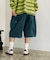 Duck Super Wide Curve Double Knee Cropped Pants