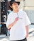 WILD THINGS×FREAK'S STORE ワイルドシングス 別注 ビッグシルエット ロゴバックプリント クルーネック Tシャツ 【限定展開】