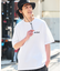 WILD THINGS×FREAK'S STORE ワイルドシングス 別注 ビッグシルエット ロゴバックプリント クルーネック Tシャツ 【限定展開】