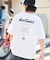 WILD THINGS×FREAK'S STORE ワイルドシングス 別注 ビッグシルエット ロゴバックプリント クルーネック Tシャツ 【限定展開】