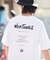 WILD THINGS×FREAK'S STORE ワイルドシングス 別注 ビッグシルエット ロゴバックプリント クルーネック Tシャツ 【限定展開】
