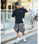 WILD THINGS×FREAK'S STORE ワイルドシングス 別注 ビッグシルエット ロゴバックプリント クルーネック Tシャツ 【限定展開】