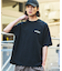 WILD THINGS×FREAK'S STORE ワイルドシングス 別注 ビッグシルエット ロゴバックプリント クルーネック Tシャツ 【限定展開】