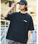 WILD THINGS×FREAK'S STORE ワイルドシングス 別注 ビッグシルエット ロゴバックプリント クルーネック Tシャツ 【限定展開】