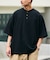 9オンス Heavyweight ビッグシルエット ヘンリーネックTシャツ/ヘビーウェイト 【限定展開】