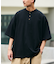9オンス Heavyweight ビッグシルエット ヘンリーネックTシャツ/ヘビーウェイト 【限定展開】
