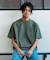 AIRDRY 高機能素材 7.7オンス ビックシルエット クルーネック ポケットTシャツ/吸水速乾/遮熱性/UVカット