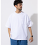 AIRDRY 高機能素材 7.7オンス ビックシルエット クルーネック ポケットTシャツ/吸水速乾/遮熱性/UVカット