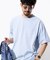 AIRDRY 高機能素材 7.7オンス ビックシルエット クルーネック ポケットTシャツ/吸水速乾/遮熱性/UVカット