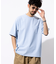 AIRDRY 高機能素材 7.7オンス ビックシルエット クルーネック ポケットTシャツ/吸水速乾/遮熱性/UVカット