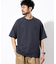 AIRDRY 高機能素材 7.7オンス ビックシルエット クルーネック ポケットTシャツ/吸水速乾/遮熱性/UVカット
