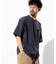 AIRDRY 高機能素材 7.7オンス ビックシルエット クルーネック ポケットTシャツ/吸水速乾/遮熱性/UVカット