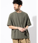 AIRDRY 高機能素材 7.7オンス ビックシルエット クルーネック ポケットTシャツ/吸水速乾/遮熱性/UVカット