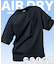 AIRDRY 高機能素材 7.7オンス ビックシルエット クルーネック ポケットTシャツ/吸水速乾/遮熱性/UVカット