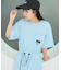 別注 ウエストコードポケット付 Tシャツワンピース