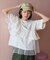 フリルチュールドッキングTシャツ